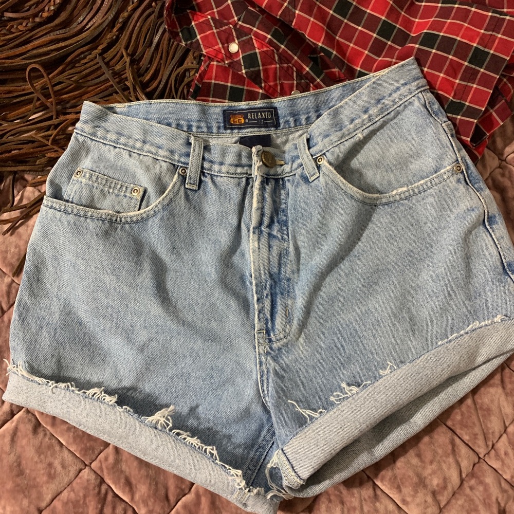 Vintage cutoff jean shorts